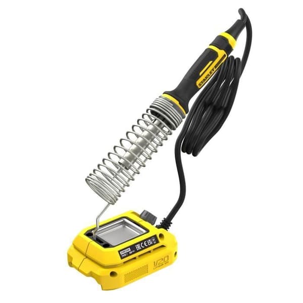 Loddejern - 18V - 204°C til 484°C - V20-serien - STANLEY FATMAX, SFMCE040B-XJ