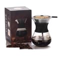 Miniatyrbild 4 av 5: INF 400 ml Pour Over Kaffebryggare med Filter - Klart Glas