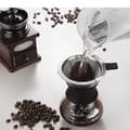 Miniatyrbild 2 av 5: INF 400 ml Pour Over Kaffebryggare med Filter - Klart Glas