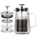 Miniatyrbilde 4 av 5: INF 350ML Vertikal Strip Dobbel-Lags Fransk Press Kaffetrakter