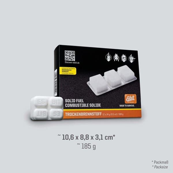 Esbit Stove - 410330 - Fast bränsle 12 x 14 g