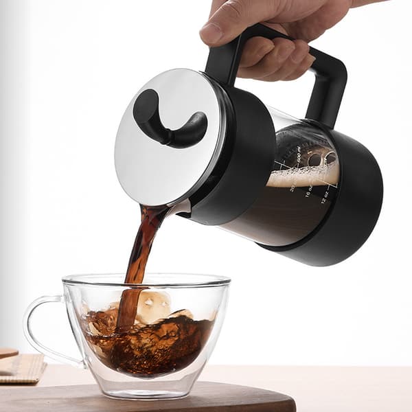 INF 1000ML Gooseneck Spout French Press Kaffetrakter