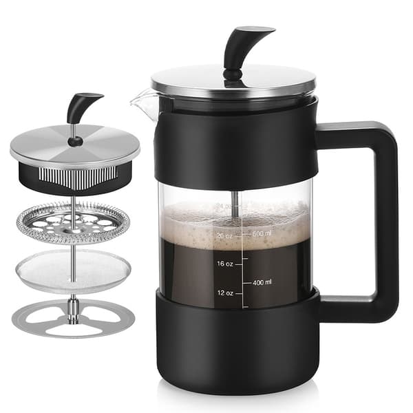 INF 1000ML Gooseneck Spout French Press Kaffetrakter