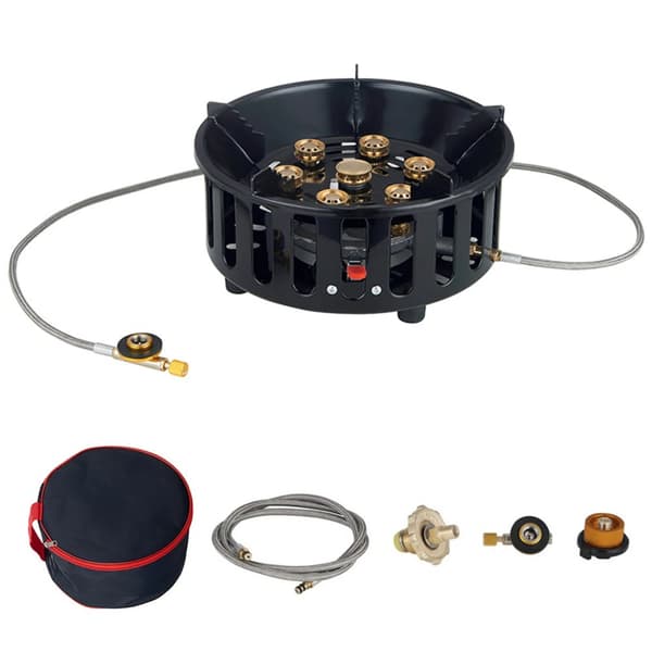 Gaskök, Bärbar Design, Elektronisk Tändning,svart
