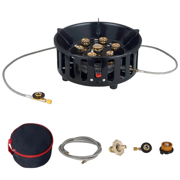 Gaskök, Bärbar Design, Elektronisk Tändning,svart