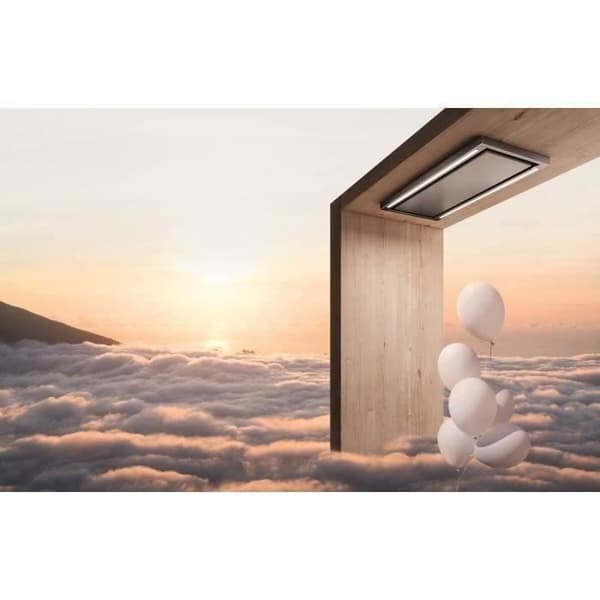 ELICA PRF0142094 - Cloud Seven IX / A / 90 takhuva - Uttag eller filter - 760 m³ luft / h max - 3 hastigheter - L 90 cm - Rostfritt stål
