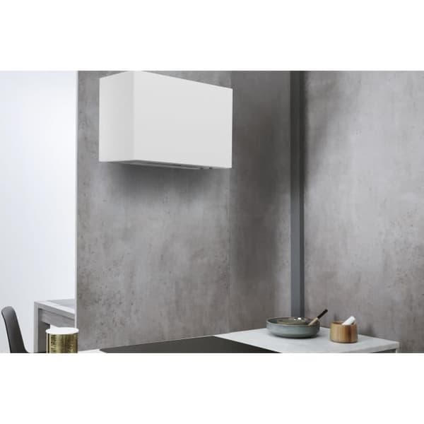 WHIRLPOOL WCT64FLSX Integrerad huva - 332 m3 luft / h max - 64 dB max - 3 hastigheter - L 53 cm - Rostfritt stål