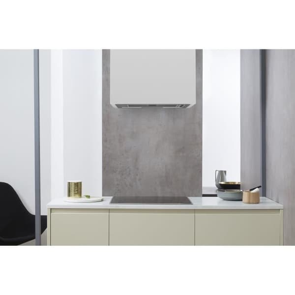 WHIRLPOOL WCT64FLSX Integrerad huva - 332 m3 luft / h max - 64 dB max - 3 hastigheter - L 53 cm - Rostfritt stål
