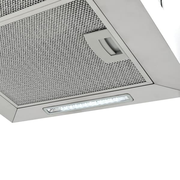 vidaXL Ripustettava liesituuletin LCD 55 cm ruostumaton teräs