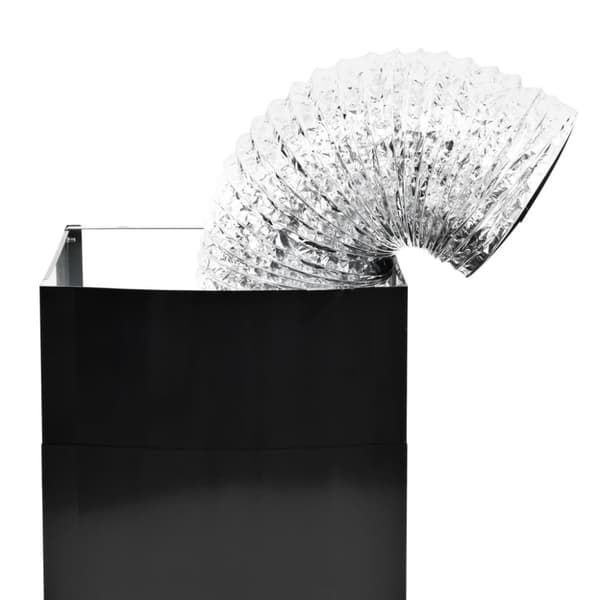 vidaXL vægmonteret emhætte rustfrit stål 756 m³/t. 60 cm sort