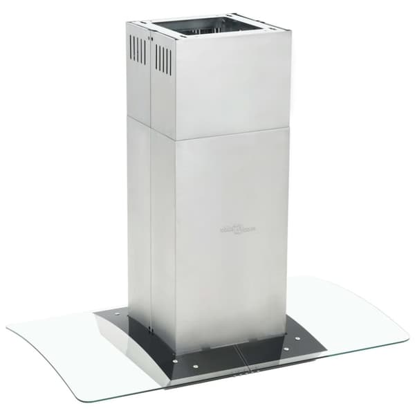 vidaXL ø-emhætte 90 cm rustfrit stål 756 m³/t. LED
