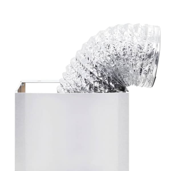 vidaXL Väggmonterad köksfläkt 90 cm rostfritt stål 756 m³/h LED