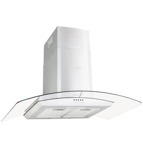 vidaXL Väggmonterad köksfläkt 90 cm rostfritt stål 756 m³/h LED