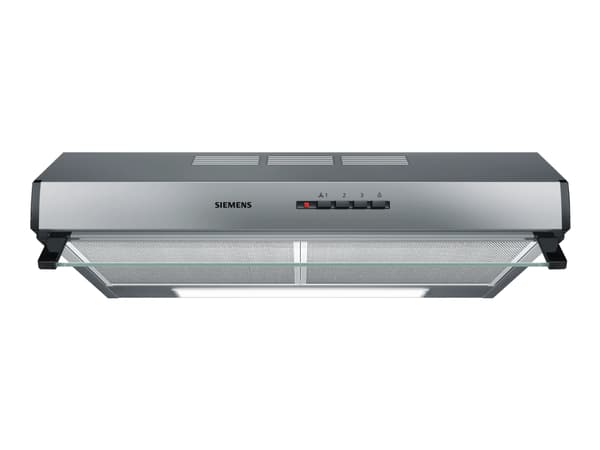 Siemens iQ100 LU63LCC50 - Panser - standard - bredde: 60 cm - dybde: 48.2 cm - uttrekking og resirkulering - med intern motor - rustfritt stål