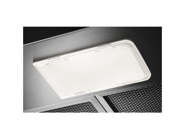 Electrolux LFC319X - Panser - røykkanal - bredde: 89.8 cm - dybde: 45 cm - ekstraksjon og resirkulasjon (-) - rustfritt stål