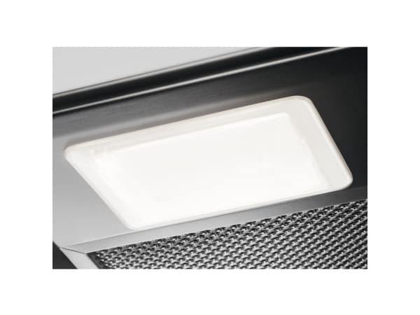 Electrolux LFC319X - Panser - røykkanal - bredde: 89.8 cm - dybde: 45 cm - ekstraksjon og resirkulasjon (-) - rustfritt stål