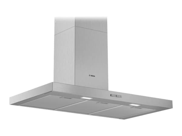 Bosch Serie | 2 DWB96BC50 - liesituuletin - tasainen savupiippu - leveys: 90 cm - syvyys: 50 cm - poisto ja kiertoilma (-) - sisäisellä moottorilla -