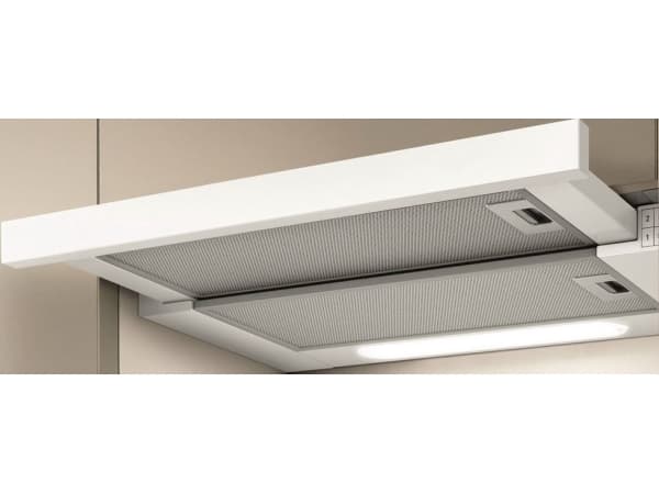 Elica Elite 14 LUX WH/A/60 - Kåpa - teleskopisk - bredd: 59.8 cm - djup: 28 cm - vit