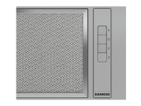 Siemens iQ100 LB53NAA30 - Kåpa - huv - Fördjupning - bredd: 49.3 cm - djup: 25.7 cm - utsug och återcirkulering (-) - antracit
