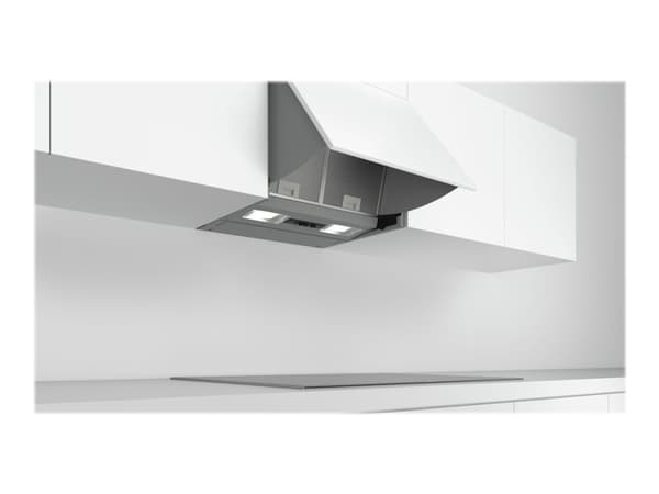 Bosch Serie | 2 DEM66AC00 - Panser - integrert - bredde: 60 cm - dybde: 27.1 cm - uttrekking og resirkulering - sølv Rustfritt stål