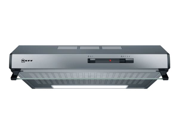 Neff N 30 D60LAA0N1 - Kåpa - standard - bredd: 60 cm - djup: 48.2 cm - utsug och återcirkulering (-) - med inbyggd motor - rostfritt stål