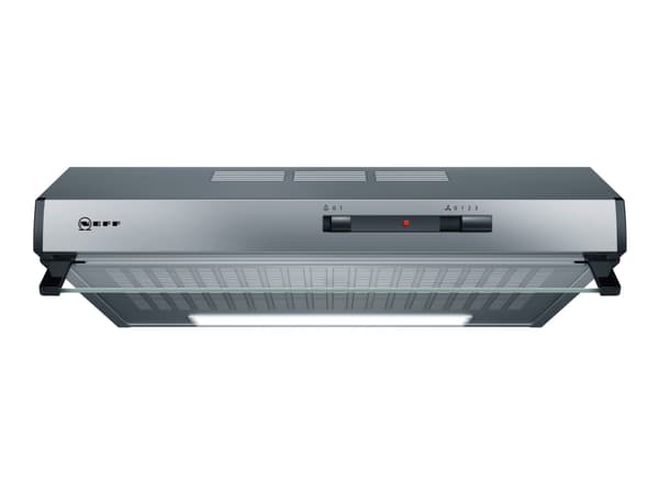 Neff N 30 D60LAA0N1 - Kåpa - standard - bredd: 60 cm - djup: 48.2 cm - utsug och återcirkulering (-) - med inbyggd motor - rostfritt stål