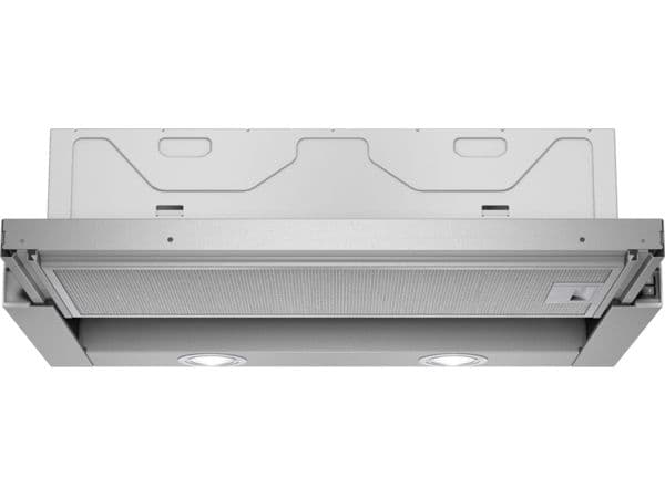 Siemens iQ100 LI63LA525, 310 m³/t, Ducted/Resirkulerende, D, E, C, 64 dB Metallisk, Sølv