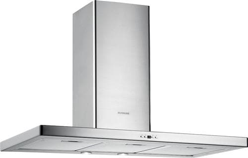 SILVERLINE Asgard SC 3120-90 RF - Hætte - skorsten flad - bredde: 90 cm - dybde: 50 cm - udsugning - stål