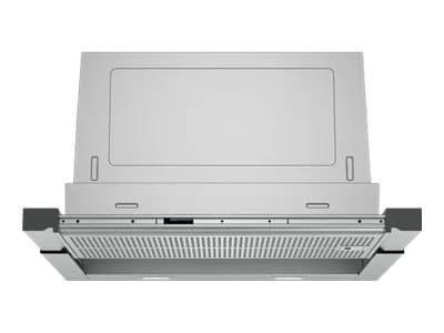Siemens iQ500 LI67RA561 - Panser - teleskopisk - Nisje - bredde: 52.4 cm - dybde: 29 cm - ekstraksjon og resirkulasjon (-) - rustfritt stål