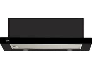 Beko HNT 62210 B, 224 m³/t, Ducted, 60 dB, 60 dB, Semi-innebygd (uttrekkbar), Sort