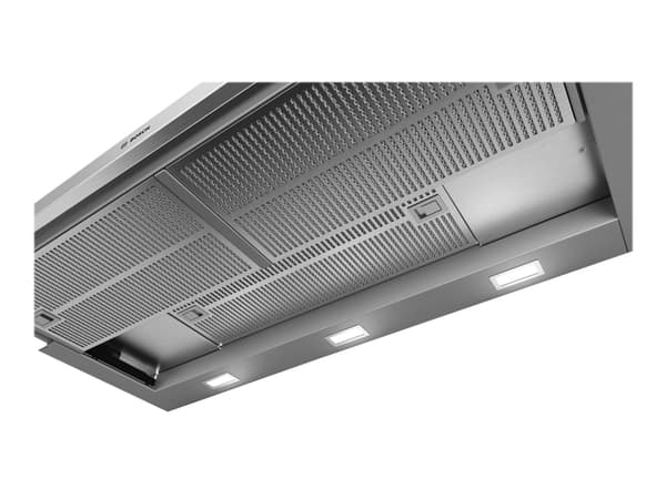 Bosch Serie | 4 DFS097A51 - Kåpa - teleskopisk - Fördjupning - bredd: 52.4 cm - djup: 29 cm - utsug och återcirkulering (-) - med inbyggd motor - sil