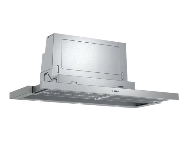Bosch Serie | 4 DFS097A51 - Kåpa - teleskopisk - Fördjupning - bredd: 52.4 cm - djup: 29 cm - utsug och återcirkulering (-) - med inbyggd motor - sil