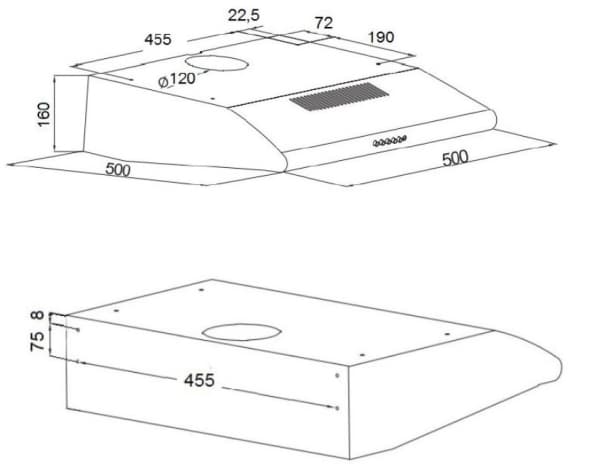 Akpo WK-7 P-3050 liesituuletin