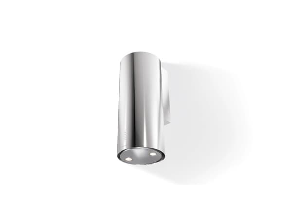 Faber Cylindra 2 EV8 2EL XH890 - Kåpa - skorsten - bredd: 37 cm - djup: 37 cm - med intern/extern motor - rostfritt stål