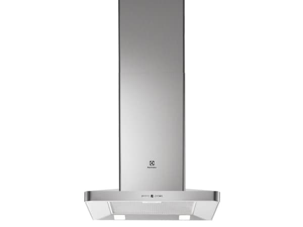 Electrolux EFF60560OX - Kåpa - skorsten - bredd: 59.8 cm - djup: 50 cm - utsug och cirkulation - rostfritt stål