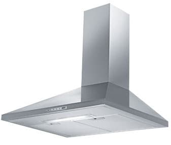 Franke FJO 902 W XS, 400 m³/t, eksos/resirkulering, F, G, C, 64 dB Rustfritt stål