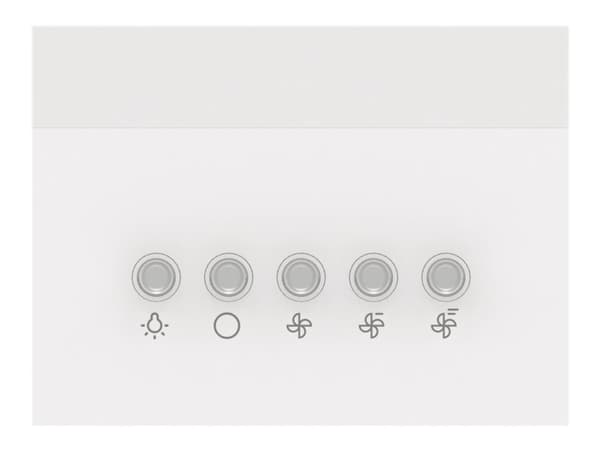 Gorenje WHU629EW/S - Kåpa - standard - bredd: 59.6 cm - djup: 46.8 cm - utsug och återcirkulering (-) - vit
