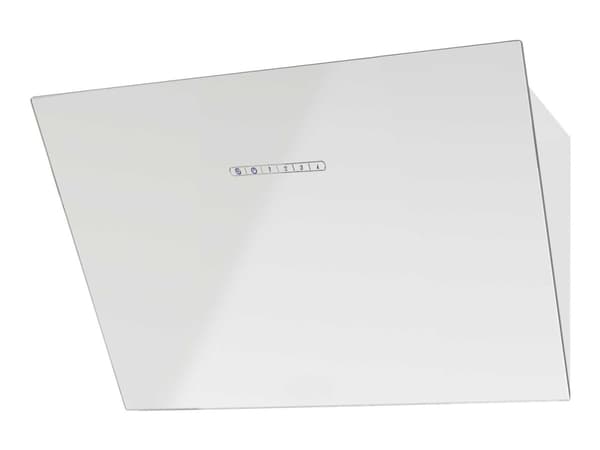 EICO Unique Collection EicoE25 60 W - Panser - skorsteinvinklet - bredde: 60 cm - dybde: 42.5 cm - ekstraksjon og resirkulasjon (-) - med intern moto Hvit