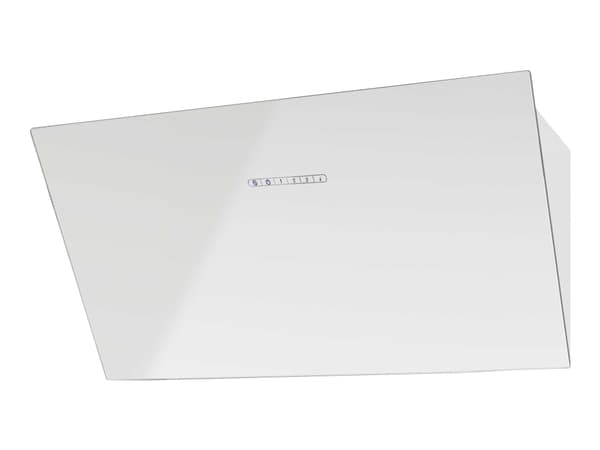 EICO Unique Collection EicoE25 80 W - Panser - skorsteinvinklet - bredde: 80 cm - dybde: 42.5 cm - ekstraksjon og resirkulasjon (-) - med intern moto Sølv