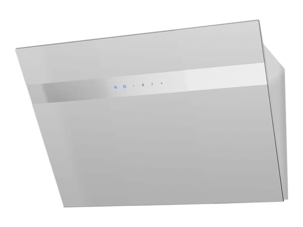 EICO Unique Collection EicoE24 60 W - Link - Panser - skorsteinvinklet - bredde: 60 cm - dybde: 42.2 cm - ekstraksjon og resirkulasjon (-) - med inte Hvit