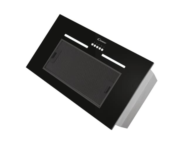 Candy CPY5MBG - Panser - hvelv - Nisje - bredde: 49 cm - dybde: 25 cm - uttrekking og resirkulering - svart