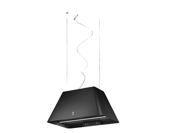 Elica PRF0165082, 710 m³/t, 64 dB, 49 dB, Ø, Sort, 7 W Svart