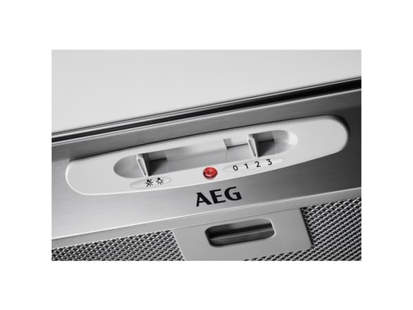 AEG DGB3523S - Panser - hvelv - Nisje - bredde: 49.6 cm - dybde: 26.1 cm - ekstraksjon og resirkulasjon (-) - grå