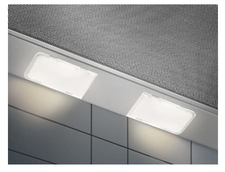 Electrolux Serie 300 LFP326S - Kåpa - teleskopisk - Fördjupning - bredd: 50.2 cm - djup: 26.5 cm - utsug och återcirkulering (-) - grå