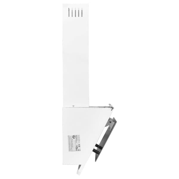 vidaXL Vegghengt kjøkkenvifte 60 cm rustfritt stål og herdet glass