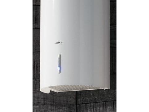 Elica Stone WH/A/33, 630 m³/t, Ducted, 65 dB, Veggmonterbar, Rustfritt stål, Hvit, Knapper
