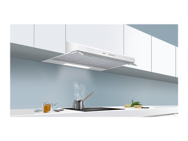 Siemens iQ300 LU93LCC20 - Panser - standard - bredde: 90 cm - dybde: 48.2 cm - uttrekking og resirkulering - hvit