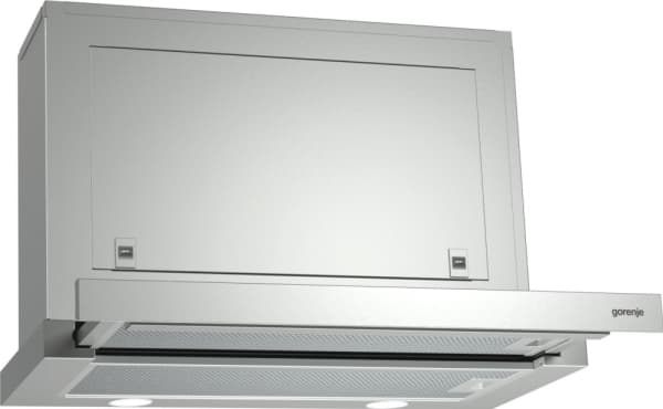 Gorenje BHP613E7X, 433 m³/t, Resirkulerende, C, A, A, 71 dB Rustfritt stål