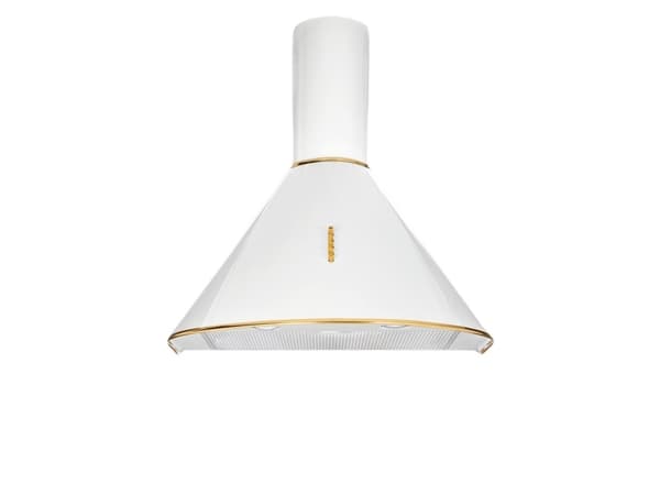 Skorstenshætte Akpo WK-4 Dandys GOLD 60 cm 450 m3/h, Hvid