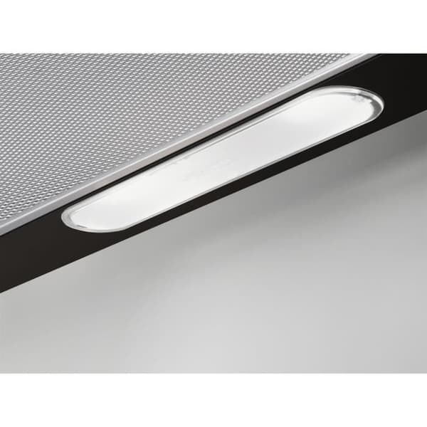 ELECTROLUX EFU216K - Klassisk spisfläkt med utsug och återvinning - 272m3/h - 52dB - 3 hastigheter - Bredd 60cm - Svart